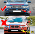 BMW X5 E53 LCI рестайлинг 2004-2006 решетки радиатора ноздри черные глянцевые сдвоенные LOWSTUFF LOWSTUFF RGBMWE53LCIX2GLBL