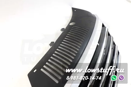 VW Passat CC LCI рестайлинг 2013-2017 решетка радиатора хром без парктроника LOWSTUFF RGVWPASССLCICHR