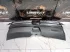 VW T6 Transporter, Caravelle, Multivan Решетка радиатора черная глянцевая с хром полосой c отверстием для значка LOWSTUFF RGVWT6GLBLKWBСCHRS