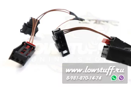 VW Golf 6 задние фонари R20 Look диодные LOWSTUFF TLVWG6R20LKKIT