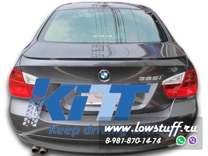 BMW E90 седан спойлер крышки багажника M-Technik M-Sport Design KITT TSBME90M3